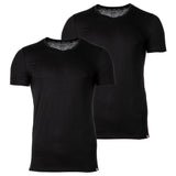 DIESEL Men's T-Shirt 2 Pack- UMTEE-MICHAEL-TUBE, V neck, short sleeve, unicolor