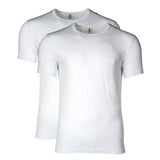 MOSCHINO Men's T-shirt 2-pack - Crew Neck, Stretch Cotton, solid colour