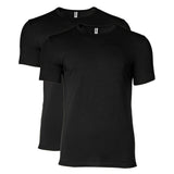 MOSCHINO Men's T-shirt 2-pack - Crew Neck, Stretch Cotton, solid colour
