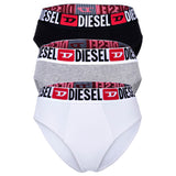 DIESEL Damen Slips, 3er Pack - UFPN-BLANCA-THREEPACK, Panties, Cotton Stretch, Logobund