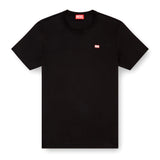 DIESEL men's T-shirt - T-MIEGOR, short sleeve, round neck, cotton, logo, single-coloured