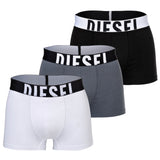 DIESEL Herren Boxershorts, 3er Pack - DAMIEN-D-POP, Trunks, Cotton Stretch