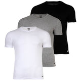 DIESEL men's T-shirt, 3-pack - RANDAL, undershirt, round neck, short sleeves, cotton