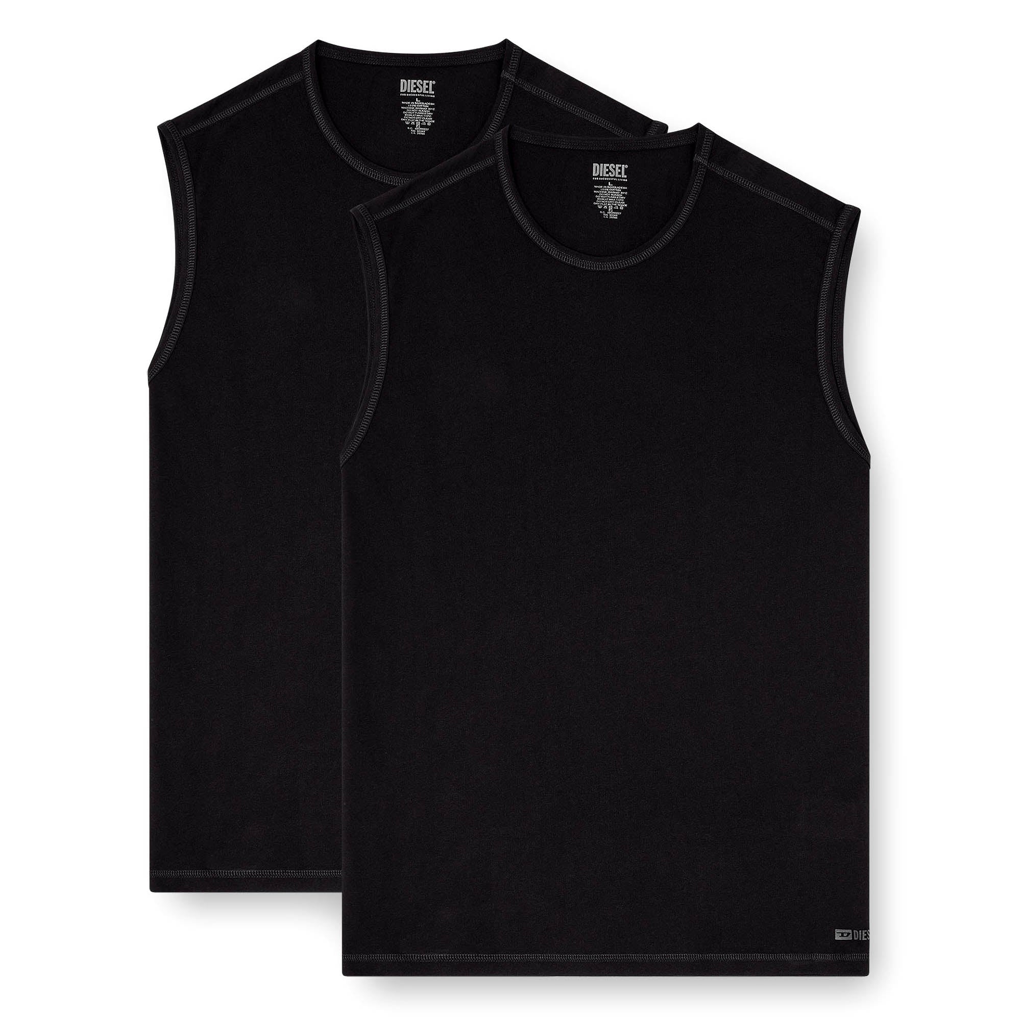 DIESEL Men's Tank Tops, 2-Pack - TOM-UTL, Cotton, Solid Color