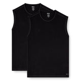 DIESEL Men's Tank Tops, 2-Pack - TOM-UTL, Cotton, Solid Color