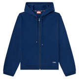 DIESEL Men's Hooded Sweat Jacket - JOY-D-CORE, Cotton, Solid Color