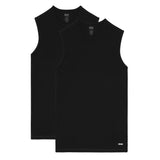 DIESEL Men's Tank Tops, 2-Pack - TIM-UTLT, Cotton Stretch, Undershirt, Crew Neck
