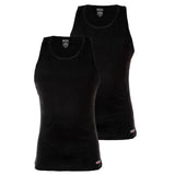 DIESEL Men Undershirts, 2-pack - WALTY-D-CORE, tank top, sleeveless, cotton