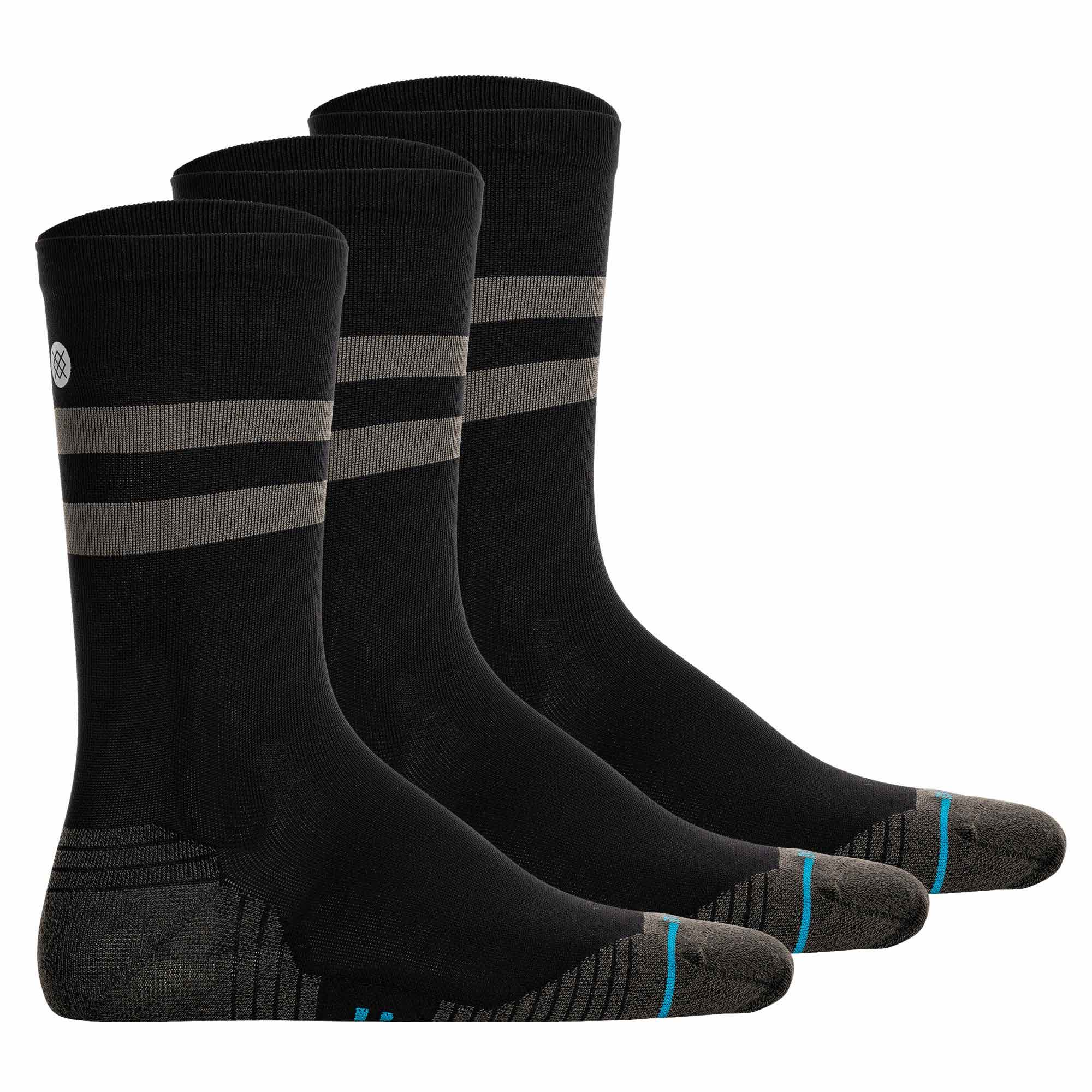 STANCE Unisex Socken, 3er Pack - Franchise UL Crew, Logo, Performance Socken, Crew Socken