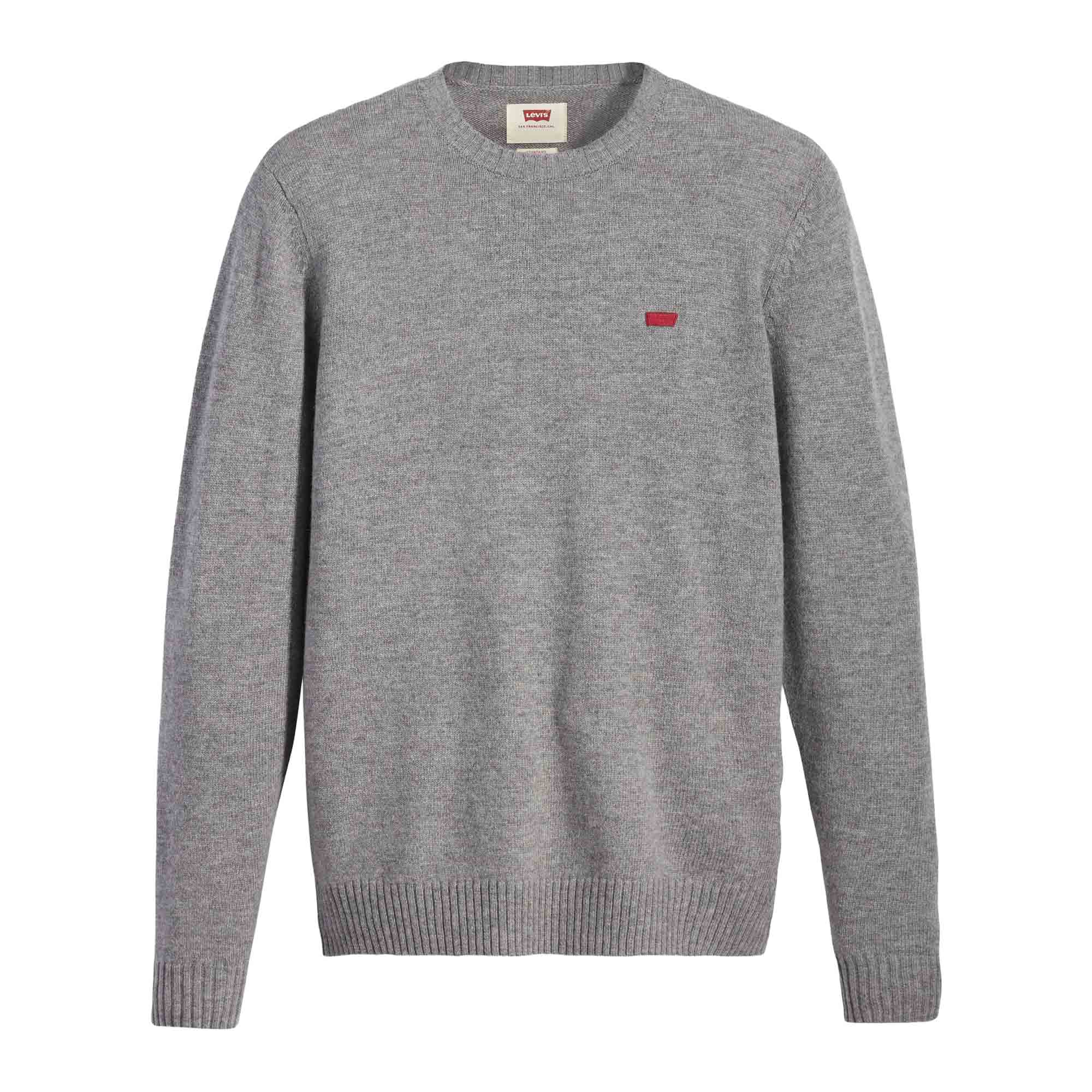 Levi's Herren Strickpullover - Original Housemark Sweater, Rundhals, Regular Fit, Wollmischung