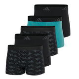 adidas Herren Boxershorts, 5er Pack - Trunks, Active Flex Cotton, Logo