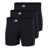 adidas Herren Boxershorts, 3er Pack - Active Micro Tech, Boxer Briefs, Logo, einfarbig