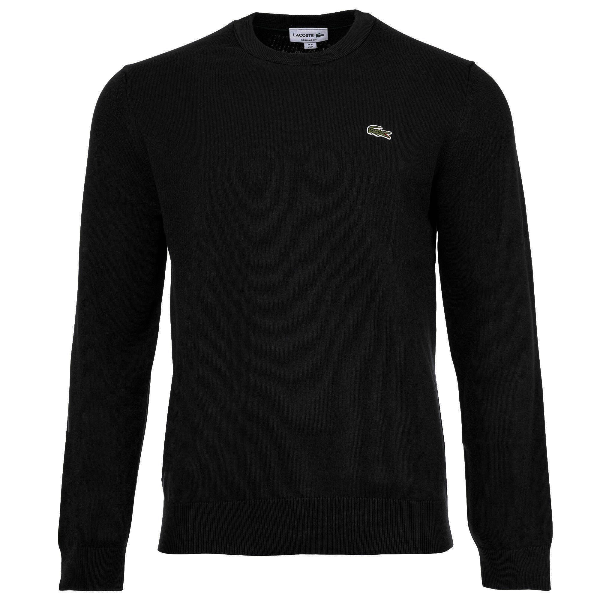 LACOSTE Herren Pullover - Rundhals, Baumwolle, Regular Fit