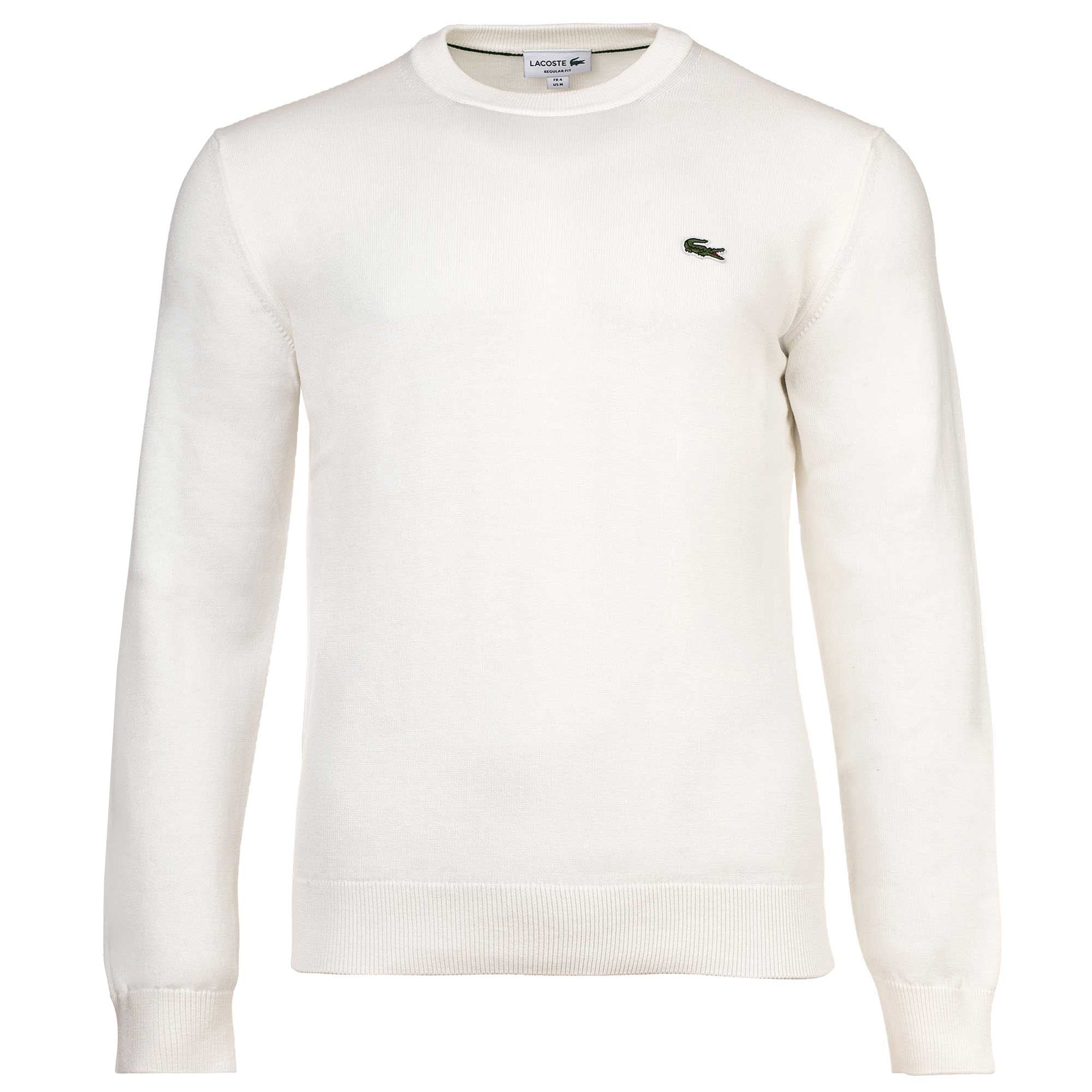 LACOSTE Herren Pullover - Rundhals, Baumwolle, Regular Fit
