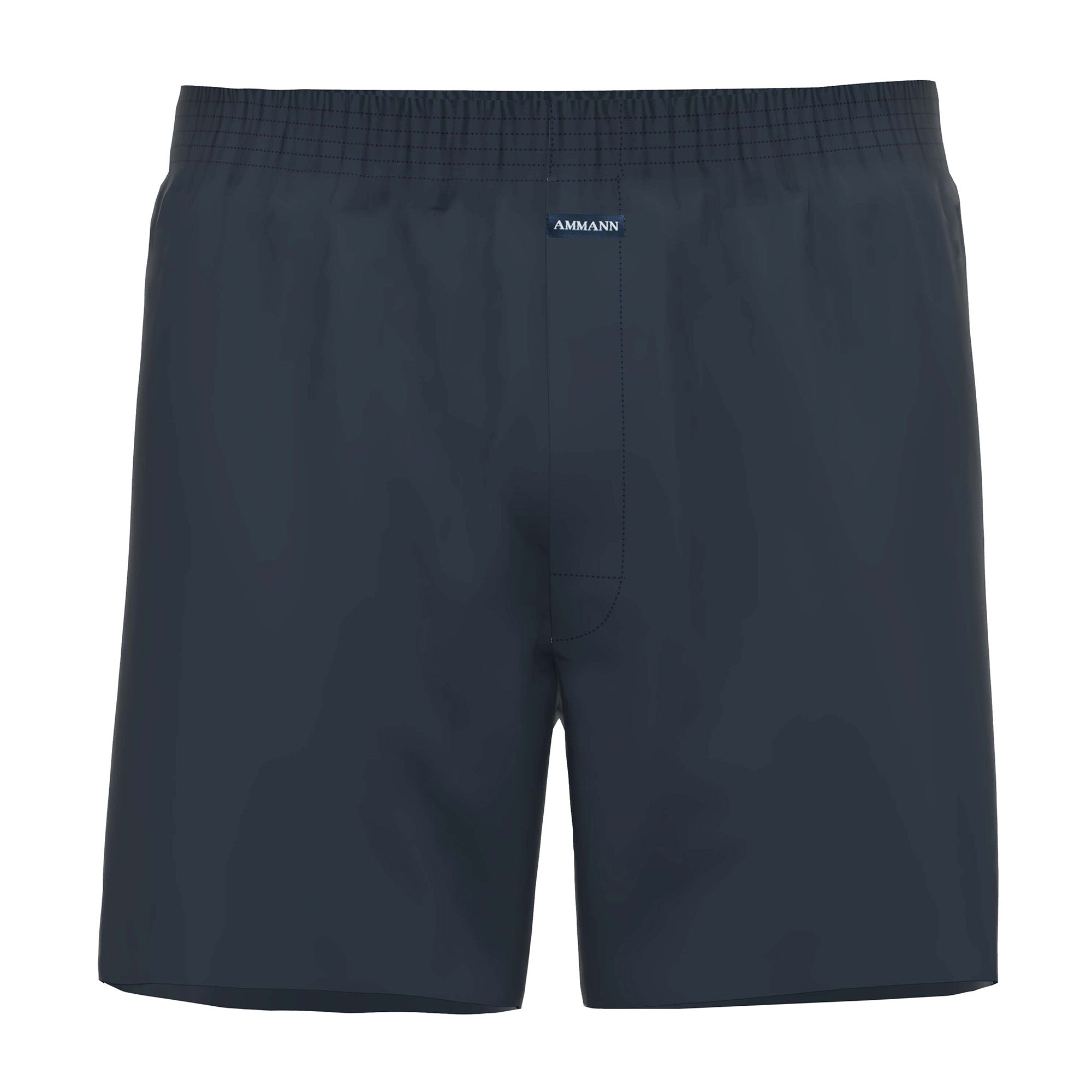 AMMANN Herren Boxershorts - Jersey Boxershorts Basic Cotton, lockerer Schnitt, Baumwolle
