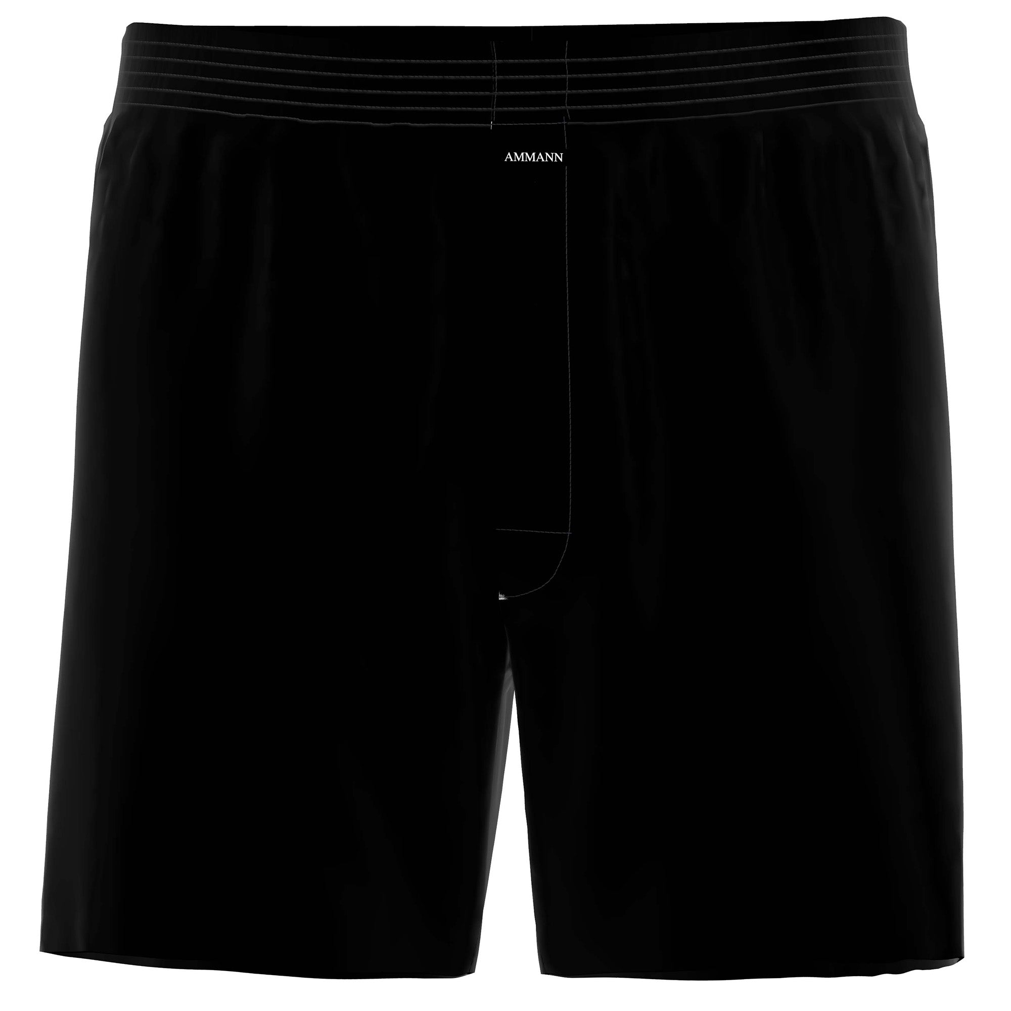 AMMANN Herren Boxershorts - Jersey Boxershorts Basic Cotton, lockerer Schnitt, Baumwolle