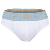 VERSACE Herren Slip - TOPEKA, Stretch Cotton, einfarbig