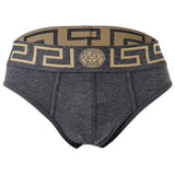 VERSACE Herren Slip - TOPEKA, Stretch Cotton, einfarbig