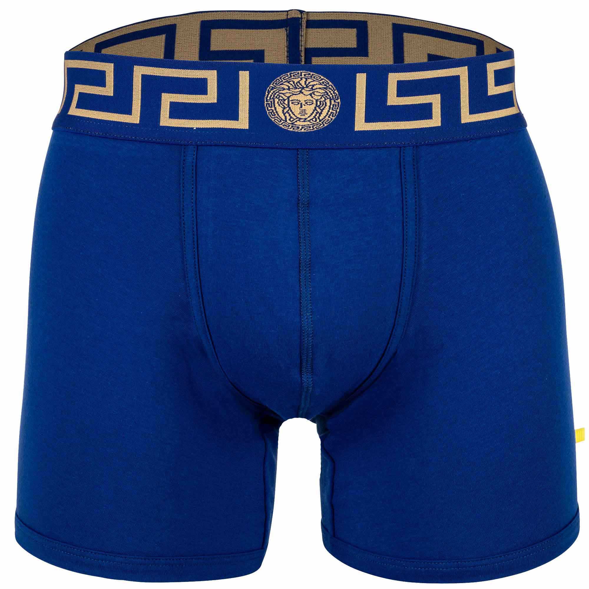 VERSACE Men's boxer shorts  - TOPEKA, Bi-Stretch, cotton, solid colour