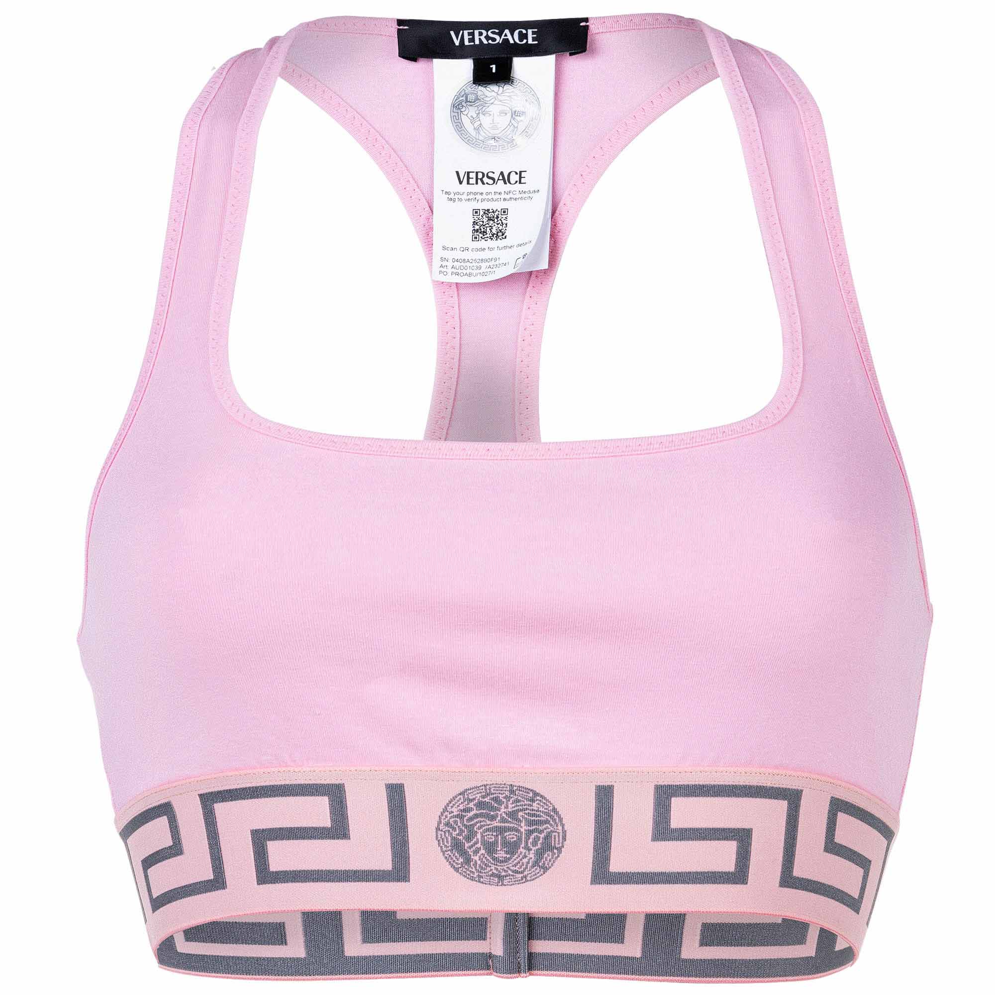 VERSACE Ladies Bustier - TOPEKA, Underwear, Bralette, Organic Cotton, Bi-Stretch