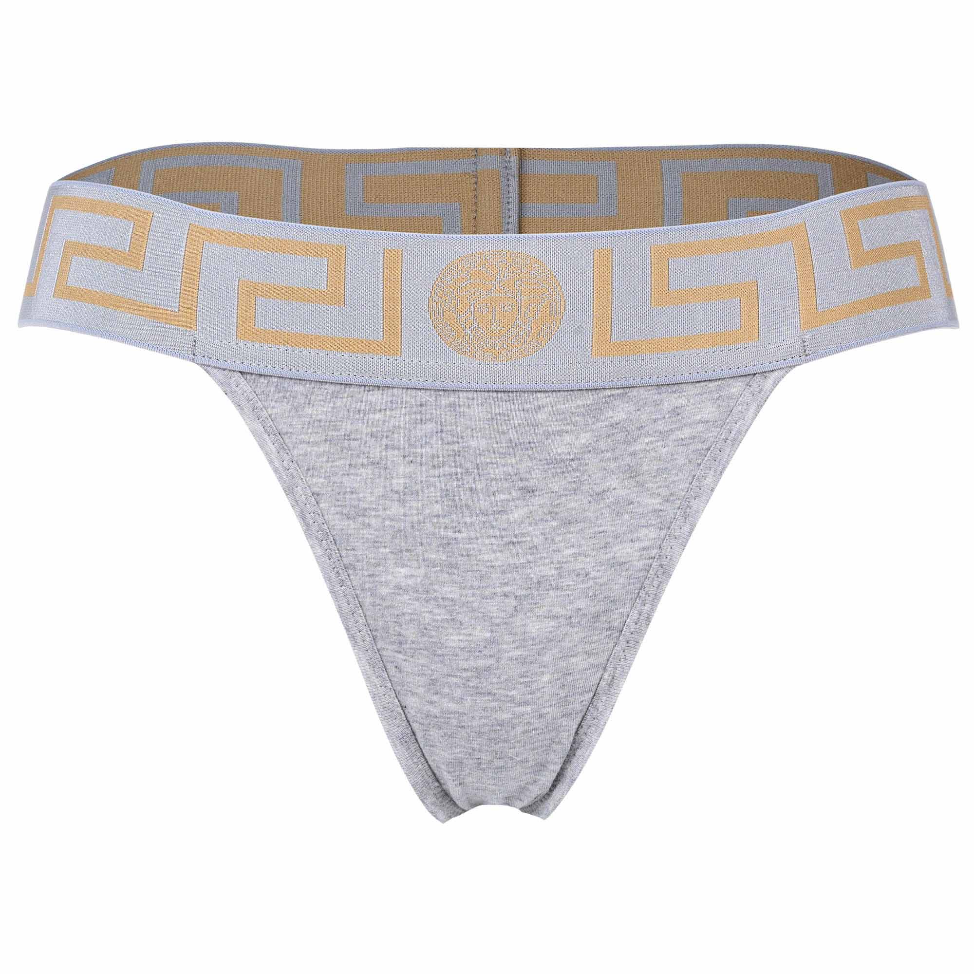 VERSACE Damen String -  TOPEKA, Unterwäsche, Tanga, Organic Cotton, Bi-Stretch