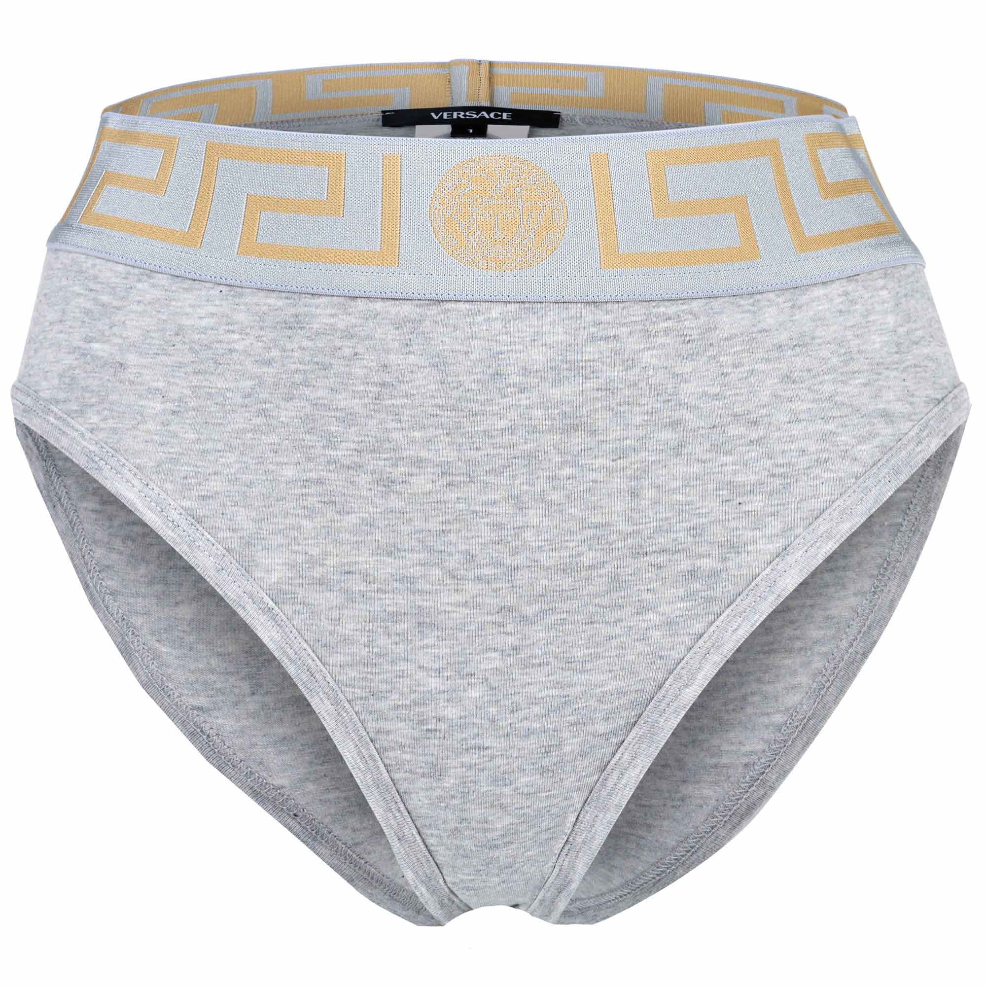 VERSACE Damen Slip - TOPEKA, High Leg, Unterwäsche, Organic Cotton, Bi-Stretch