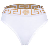 VERSACE Damen Slip - TOPEKA, High Leg, Unterwäsche, Organic Cotton, Bi-Stretch
