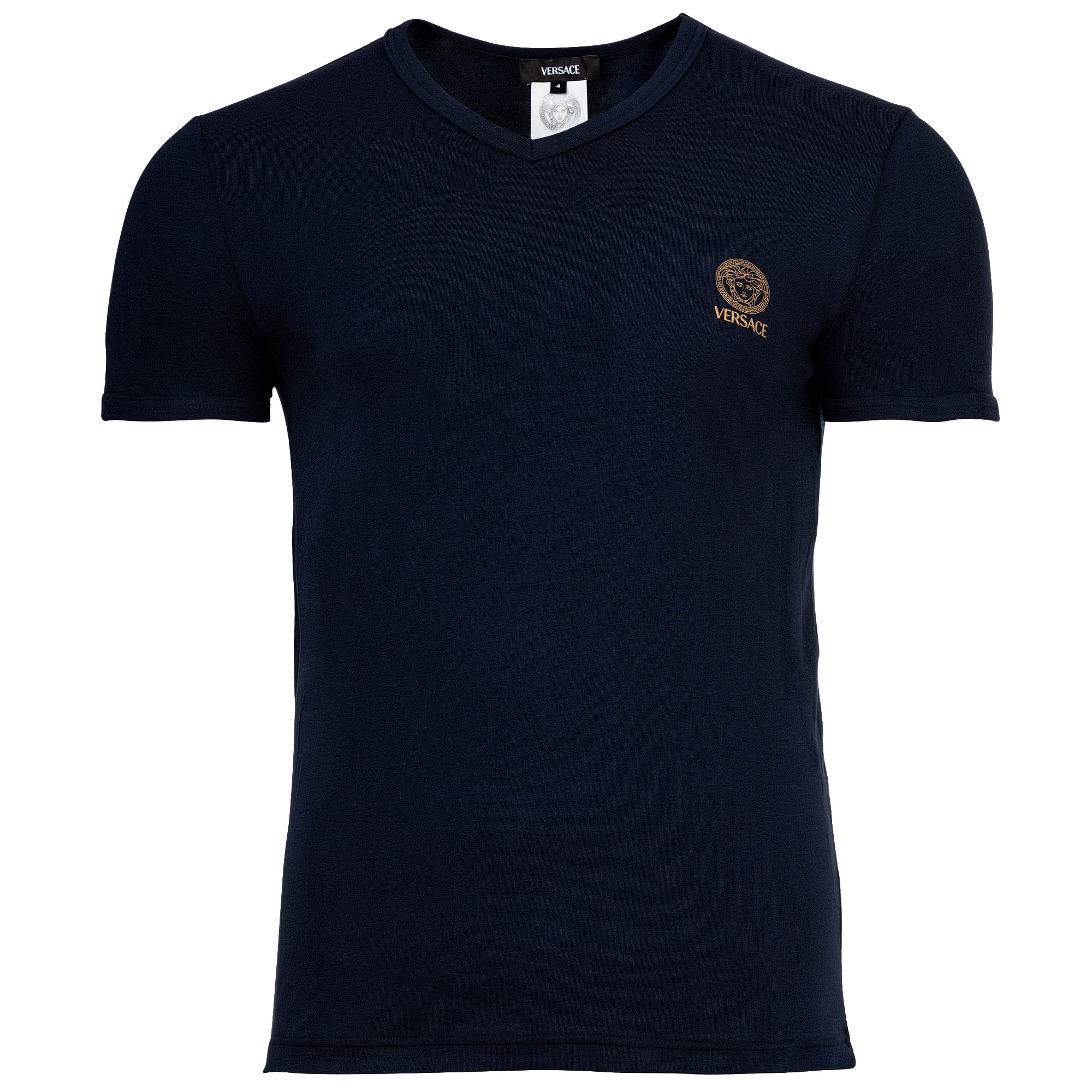 VERSACE Herren T-Shirt - TOPEKA, Unterhemd, V-Ausschnitt, Stretch Cotton