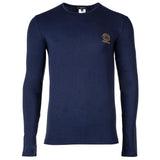 VERSACE Herren Shirt langarm - TOPEKA, Longsleeve, Rundhals, Stretch Cotton