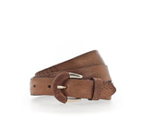B.Belt Ladies Belt - Leather Belt Charleen, genuine leather, handmade