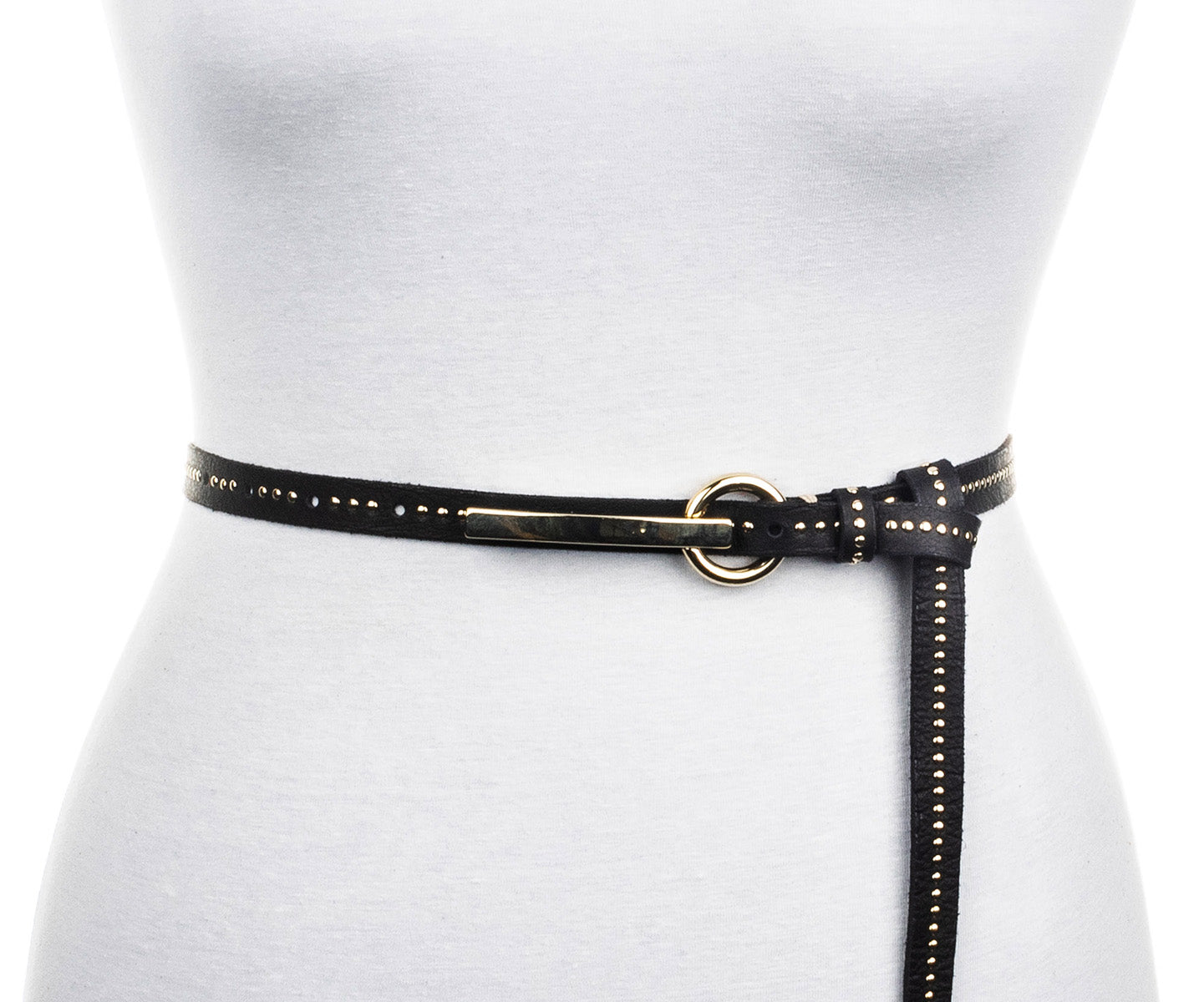 B.Belt Ladies Belt - Leather Rivet Belt Cher, genuine leather, handmade