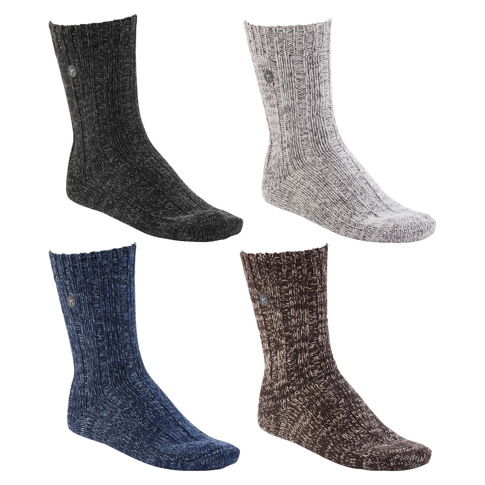 BIRKENSTOCK men's socks - stocking, cotton twist, cotton mouliné yarn