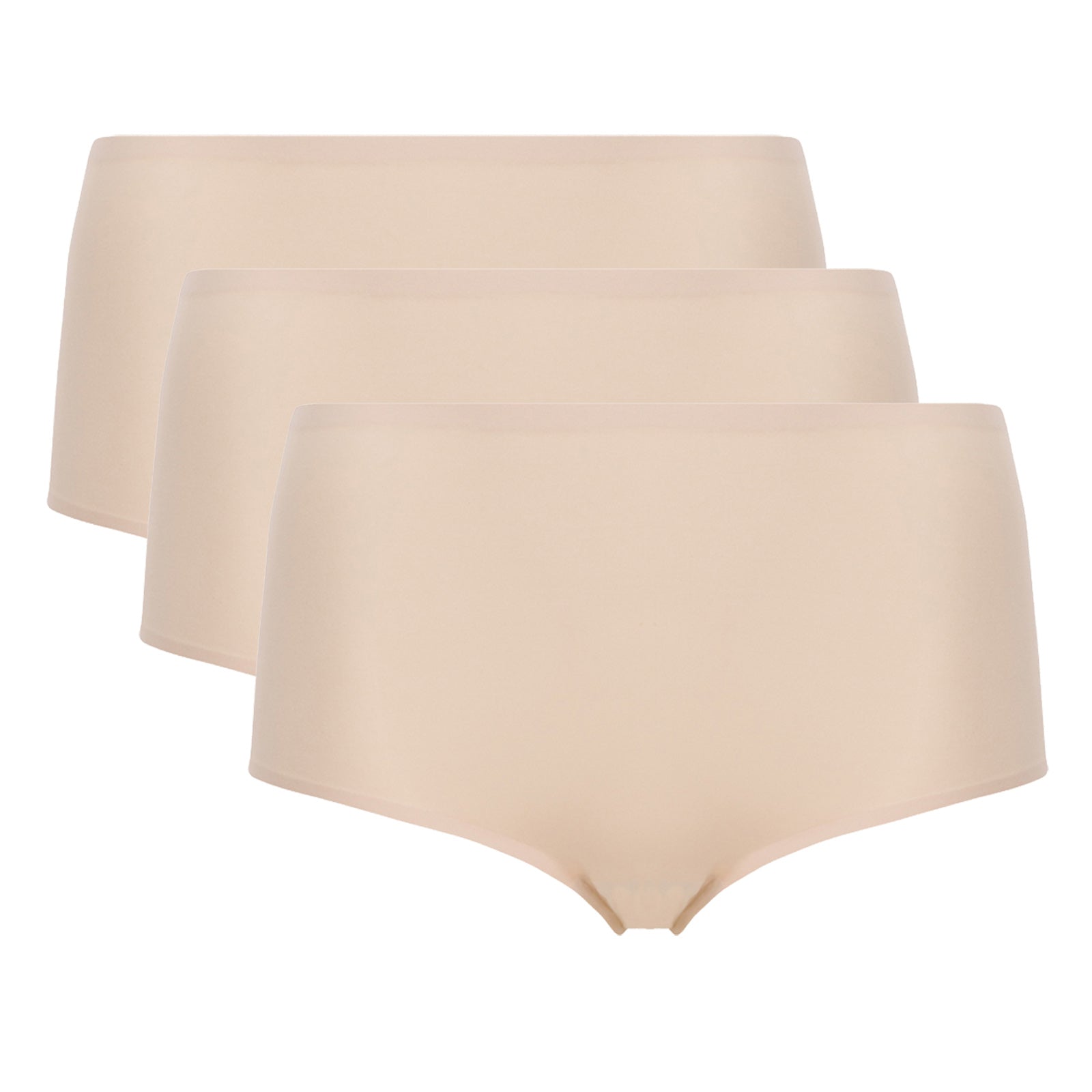 Chantelle Damen Taillen-Slip 3er Pack - SoftStretch, nahtlos, unsichtbar, Einheitsgröße