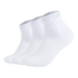 CAMP DAVID Herren Quartersocken, 3er Pack - Action-Mesh Cotton Quarter 3P, Logo