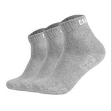 CAMP DAVID Herren Quartersocken, 3er Pack - Action-Mesh Cotton Quarter 3P, Logo