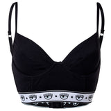 CHIARA FERRAGNI Ladies Bra, Bralette - with Underwire, Logo waistband, Cotton Stretch