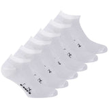 Diadora Unisex Sneaker Socken, 6er Pack - Sportsocken, Mercerisierte Baumwolle, Logo, einfarbig