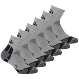 Diadora Unisex Quarter Sportsocken, 6er Pack - Socken, Logo, Muster