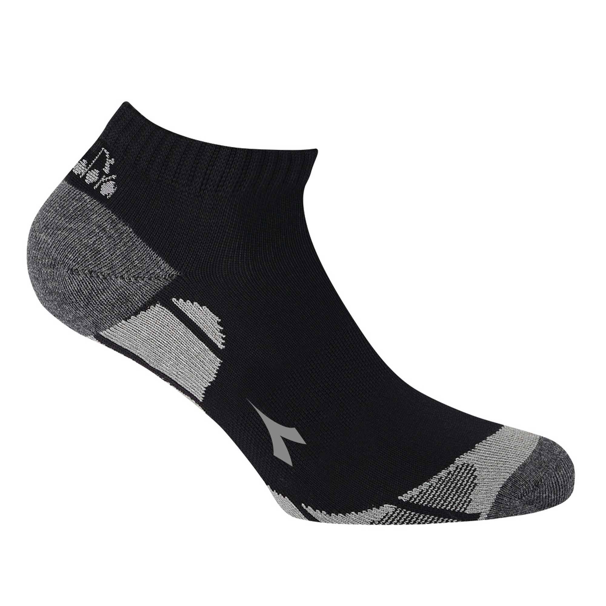 Diadora Unisex Sneaker Sportsocken, 6er Pack - Socken, Mehrfachpackung, Logo, Muster