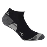 Diadora Unisex Sneaker Sportsocken, 6er Pack - Socken, Mehrfachpackung, Logo, Muster