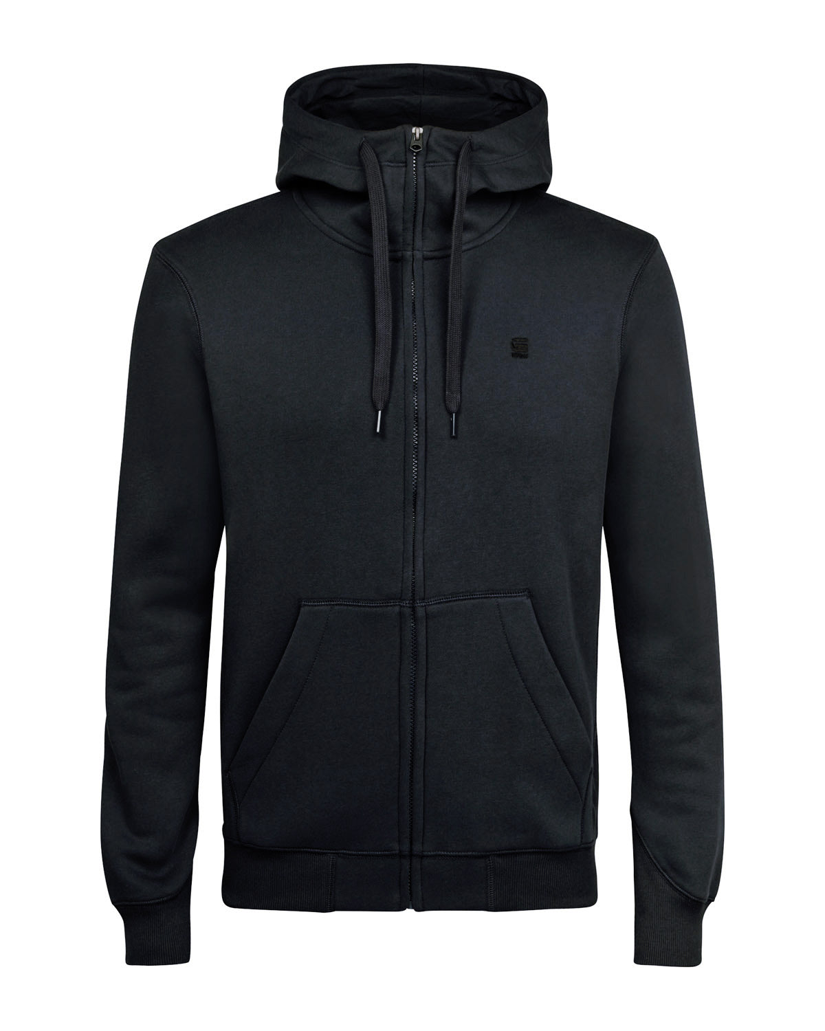 G-STAR Herren Sweat-Jacke - Premium Core, Loungewear, Zipper, Kapuze, einfarbig