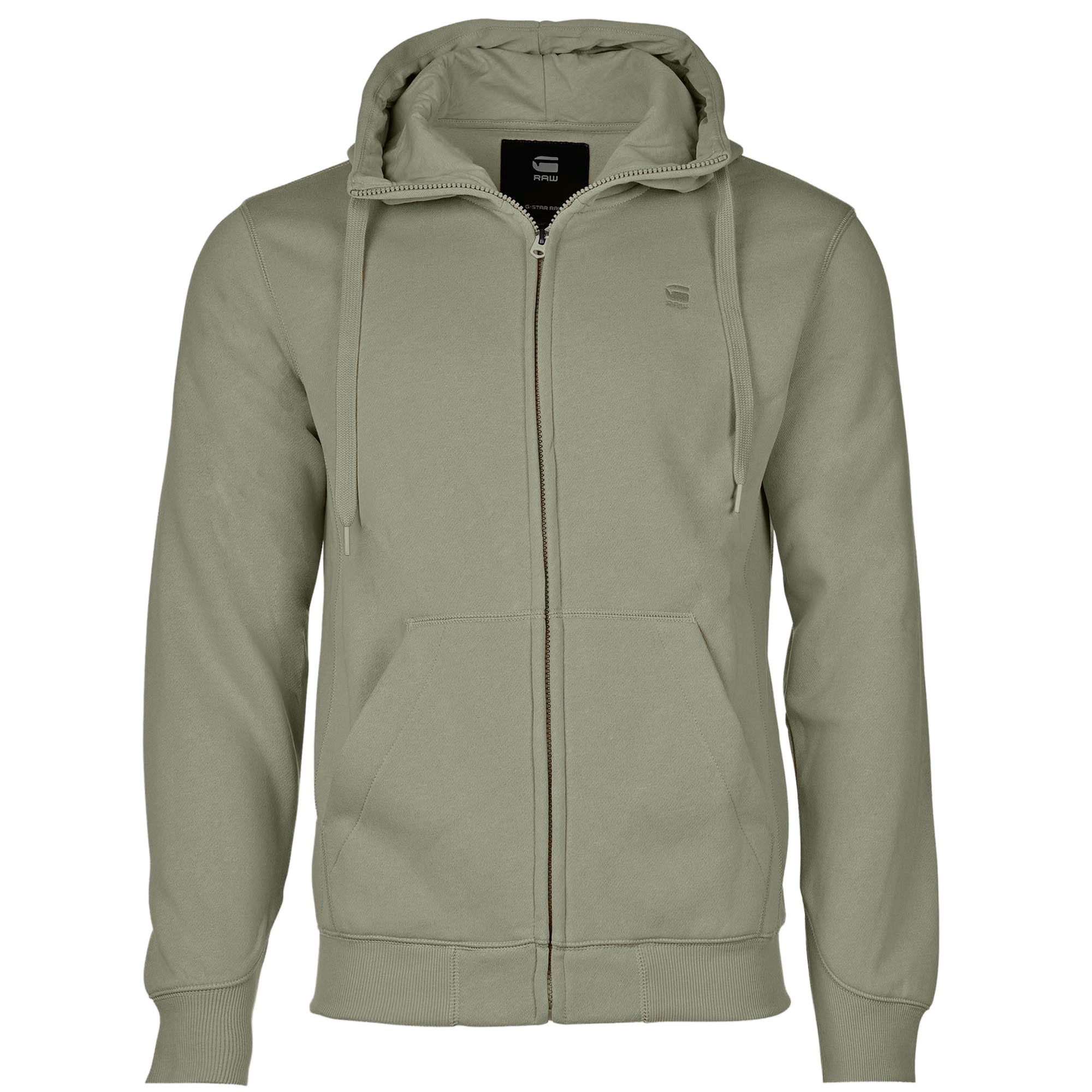 G-STAR Herren Sweat-Jacke - Premium Core, Loungewear, Zipper, Kapuze, einfarbig