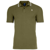 G-STAR Herren Poloshirt - Dunda Slim Stripe Polo, Knopfleiste, Bio-Baumwolle