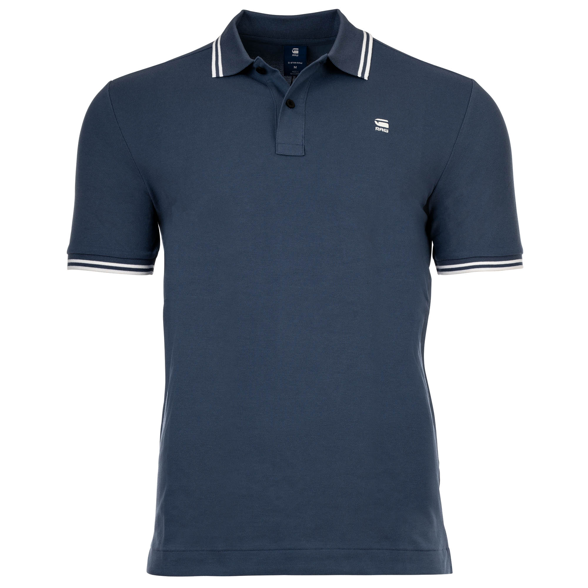 G-STAR Herren Poloshirt - Dunda Slim Stripe Polo, Knopfleiste, Bio-Baumwolle