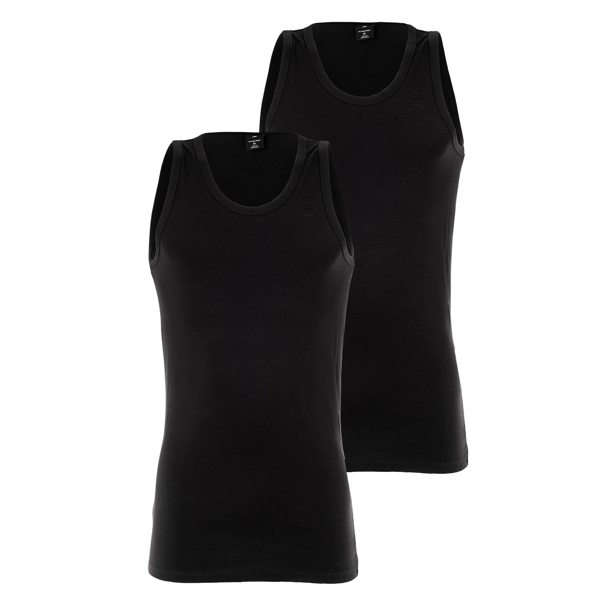 G-STAR Herren Tank Tops - Base Tank Top, Rundhals, Baumwolle, einfarbig
