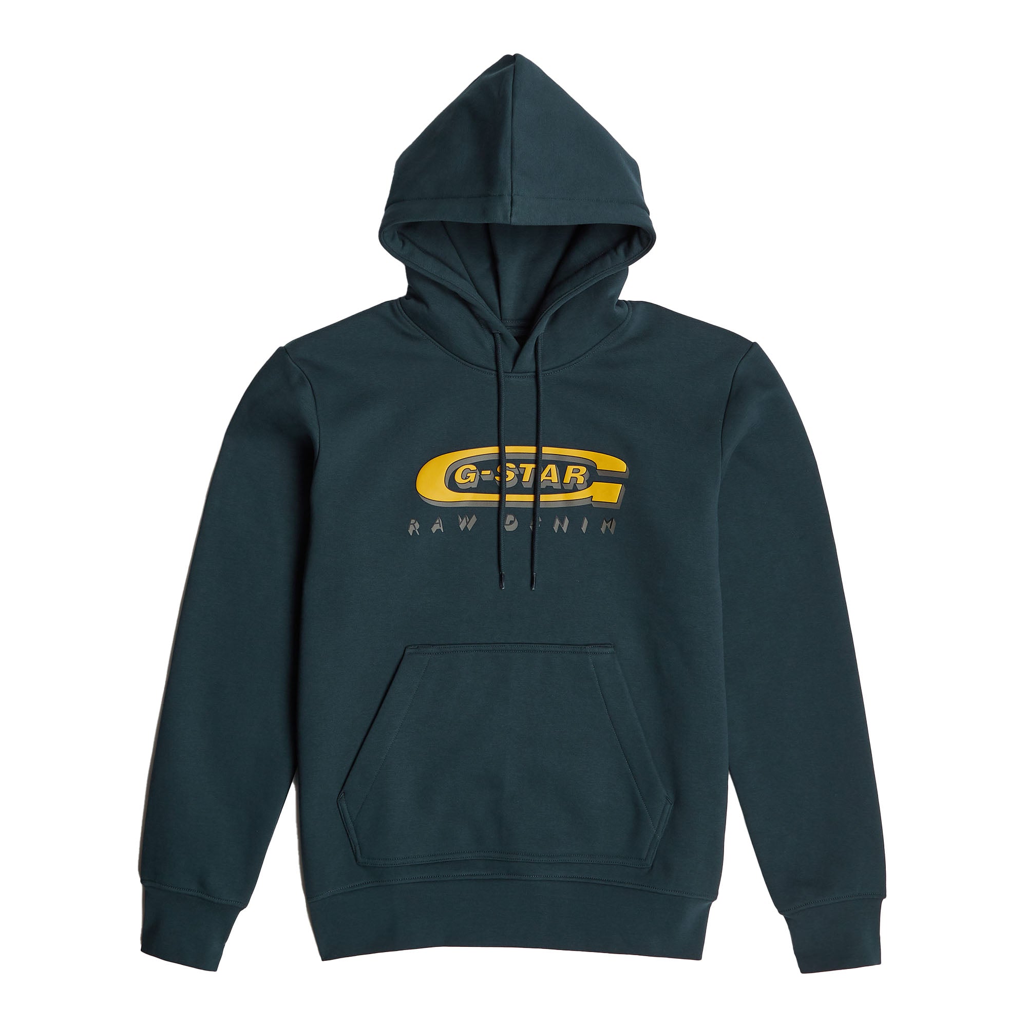 G-STAR Herren Hoodie - Old Skool Logo, Pullover, Kapuze, Bio-Baumwolle