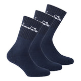 Diadora Unisex Tennissocken - 3er Pack, Logo