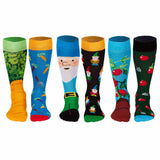 United Oddsocks Herren Socken, 6 Socken Pack - Strumpf, Mottomotive
