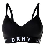DKNY Women Bustier - Bra, Triangle Bra, Logo, solid Color