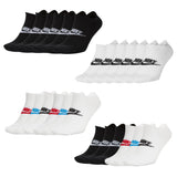 NIKE Unisex 6er Pack Sneaker Sportsocken - Everyday Essential, Logo, einfarbig